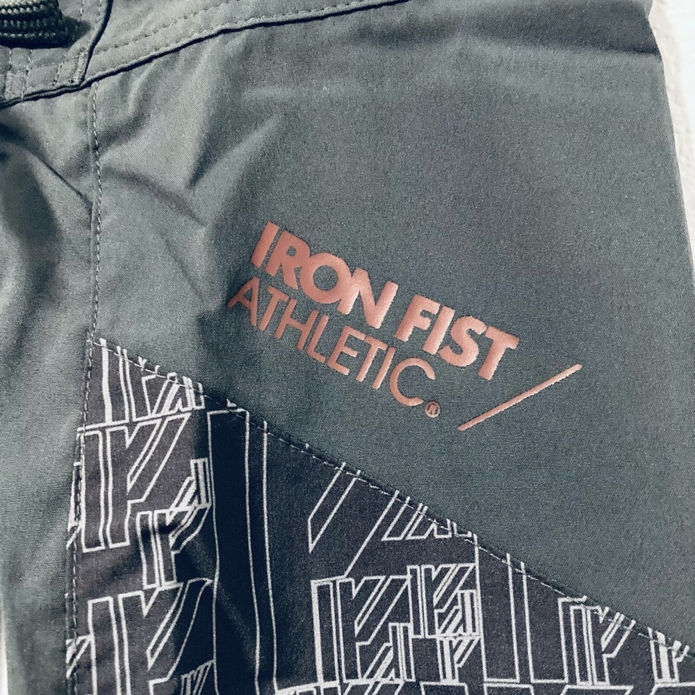 Iron Fist Athletic Stamina Trainer Shorts (Charcoal) - Picture 4 of 8